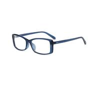 LJCZKA Rectangle Blue Light Blocking Glasses for Women Men Square Frame Rectangular Computer Gaming Anti Eyestrain Eyeglasses (Blue, 0.0, x)