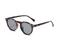 LJCZKA Retro Round Polarized Sunglasses Mens Womens, Vintage Polarised Sunglasses Classic Trendy Shades Unisex UV400 Protection