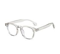 LJCZKA Round Blue Light Blocking Glasses for Men Women, Round Computer Eyeglasses Clear Lens Anti Eye-fatigue, Reduce Headaches and Improve Sleep