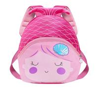 LJCZKA Small Toddler Backpack for Girls, Cute Cartoon Preschool Backpack for Kids, Small School Bag for Kindergarten Travel