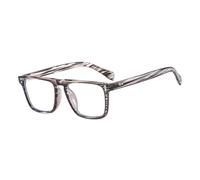 LJCZKA Square Blue Light Glasses for Women Men Rectangular Glasses Clear Lens Flat Top Fashion Shades Anti Eyestrain