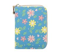 LJCZKA Womens Credit Card Holder Small RFID Blocking Ladies Wallet, Mini Credit Card Wallet Purse with Zipper, 9 Card Slots and 2 Compartments