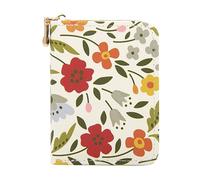 LJCZKA Womens Credit Card Holder Small RFID Blocking Ladies Wallet, Mini Credit Card Wallet Purse with Zipper, 9 Card Slots and 2 Compartments