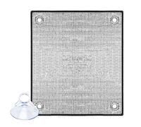 LJDJRHXH Aluminium Foil Heat Shield Window Film, 30 40 60 80 90 120 cm W Thermal Insulation Reflective Tint, Total Blackout Privacy Sun Protector, With Suction Cups For Sun Room Office(30x80cm)