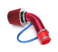 LJDMNHUJA Car Cold Air Intake Filter Induction Kit for Audi A4 MK B7 2005-2008,76mm/3inch Intake Turbo Filter Aluminum Air Filter Hose Pipe Auto Parts,A-Red