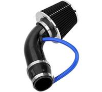LJDMNHUJA Car Cold Air Intake Filter Induction Kit for Ford Fiesta MK6 2002-2008,76mm/3inch Intake Turbo Filter Aluminum Air Filter Hose Pipe Auto Parts,C-Black
