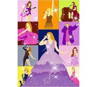 Ljevandria Taylor Diamond Painting Adult Diamond Painting Set Art Kits Diamond Painting Pictures Crystal Rhinestone Embroidery Craft Set Home Wall Decor Gift 30 x 40 cm