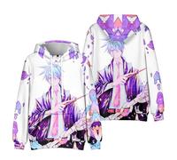 LJFIWY Anime Mashle: Magic and Muscles Hoodie Mash Burnedead Lemon Irvine Hooded Sweatshirt Cartoon Long Sleeve Drawstring Jumper Sportswear Cosplay Casual Tops (Type 4, 130)