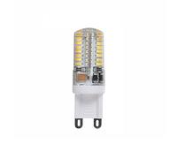 LJFLI 10pcs G9 LED 3W 4W 5W 6W 220V-240V LED G9 Lamp Led Bulb SMD 2835 3014 LED G9 Light Replace 30W/60W Halogen Lamp Light,A,Warm white