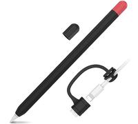LJFLYXRI Case for Apple Pencil 1st Generation Dual Color Anti-Roll Design, Comfortable Grip, and Enhanced Protection Transform Your Pencil with The Classic Pencil Case Perfect Grip (Black&Red)