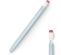 LJFLYXRI Silicone Sleeve Compatible with Apple Pencil 1ST Generation Cover,Dual Color Silicone Protective Case,Roll-Off Prevention Perfect Comfortable Silicone Feel,for Pencil 1ST Gen (Sky Blue)