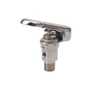 LJFMDLN Normally Closed Toggle Valve, Spring Return Air Control Pneumatic Mechanical Valve, Lever Metal Switch for CNC Machine Industrial