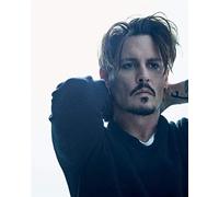LJGFW Diamond Painting Kits for Adults,Johnny Depp DIY 5D Paint by Numbers Mosaic Rhinestone Home Room Wall Decor30x40cm