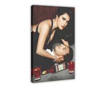 LJHFAOA Actress Salma Hayek Poster (10) Canvas Poster Wall Art Decor Print Picture Paintings for Living Room Bedroom Decoration 20x30inch(50x75cm)