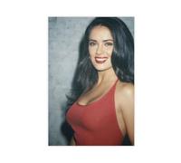 LJHFAOA Actress Salma Hayek Poster (16) Canvas Poster Wall Art Decor Print Picture Paintings for Living Room Bedroom Decoration 24x36inch(60x90cm)