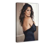 LJHFAOA Actress Salma Hayek Poster (9) Canvas Poster Wall Art Decor Print Picture Paintings for Living Room Bedroom Decoration 20x30inch(50x75cm)