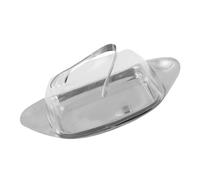 LJHFG63KUYT Container Stainless Steel Butter Box, Butter Box, Preservation Box, Butter Preservation Plate, Cheese Dish, Butter Food Dish for Countertop