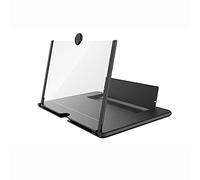 LJHJYDW 10/12 inch 3D Desktop Phone Holder Stand Mobile Phone Screen Magnifier Enlarger Magnifying Video Amplifier Projector Brack
