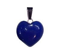 LJHJYDW Heart Pendant Rough Necklace Crystal Pendant Natural Pendant Women's Peach Heart Stone Stone Necklaces