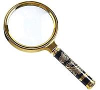 LJHJYDW Magnifier 10X Magnifying Glass 60mm Portable Handheld Magnifier for Jewelry Newspaper Book Reading Magnifying Glasses for Reading Marriage