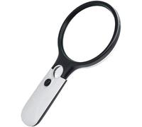LJHJYDW Magnifier, Double Glass Lens Holding Large Mirror 45 Times, High Magnifier, HD Magnifying Glass, Old Man, Children Reading Marriage