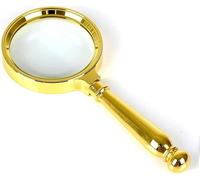 LJHJYDW Magnifier Magnifying Glass Handheld Magnifying Glass 20 Times Reading Books Newspapers HD Magnifying Mirror Magnification Lens The Elderly Magnifier Marriage