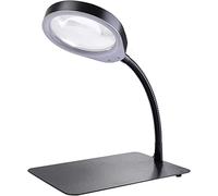 LJHJYDW Magnifying Glasses, Daylight 10x Magnifying Lamp,Hands Illuminating Magnifier with Lights, for Reading Jewelry Loupe Electronic Assembly Double The Comfort
