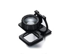 LJHJYDW Magnifying Glasses, Magnifying Glass with Scale Desktop Hands Folding Magnifier 10X Hd Lens Loupe for Scale Measurement Identification Wenwan Coins Identif