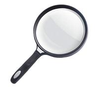 LJHJYDW Magnifying Glasses with 2.5X Magnification Handheld Magnifying Glass for Reading Maps Newspapers Inspection Hobbies and Crafts