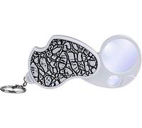 LJHJYDW Screen Magnifier Magnifying Glass Engineering Plastic Optical Glass Jewelry Magnifier 8X 20x with Light Portable Foldable Read Identification of Jade Coin Identification Tool Pocket Hand