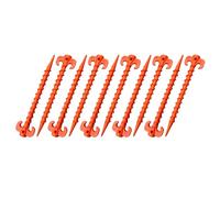 ljhnba 10Pcs Tent Pegs, Heavy Duty Tent Nails | Pegs Ground, Heavy Duty Tent Nails, Screw in Tent Pegs for Camping, Rain Tarps Outdoors