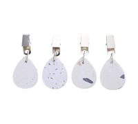 ljhnba 4Pcs Tablecloth Weights Teartop Tables Cover Charm Pendant Decor Supplies for Hanging Cloth Clip Buckles Supplies Tablecloth Clips for Outdoor Tables