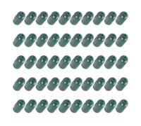 ljhnba 50pcs Fishing Buffer Beads Silicone Buffer Beads Stopper Knot Protectors Rigs for Fishing Hair Rigs Making Professional Line