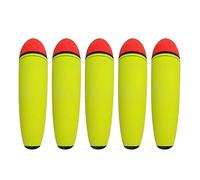 ljhnba 5Pcs / pack Multi-sizes EVA Foam Fishing Floats and Bobbers Slip Corks Fishing Bobber Float Buoy Bobbers Slip Floaters