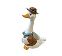 ljhnba Bird Planter Resin Flower Holder with Drainage Hole