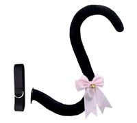 ljhnba Cool Styles Cats Costume Accessories Plush Hairhoop Cats Tail for Theme Parties and Cosplay Event Masquerades Parties Cosplay Accessories
