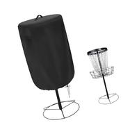 ljhnba Disc Golf Basket Cover for Outdoor Use, 26 X 35 Inch Protective Cover Nylon Disc Golf Basket Enclosure
