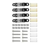 ljhnba Duty Metal Shock Absorbers Crawlerbot Shock Absorbers Multi Stage Adjustable Damping Suitable for 1/30 SCX30 Off Road Vehicle Suspension