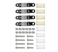 ljhnba Duty Metal Shock Absorbers Crawlerbot Shock Absorbers Multi Stage Adjustable Damping Suitable for 1/30 SCX30 Off Road Vehicle Suspension