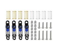 ljhnba Duty Metal Shock Absorbers Crawlerbot Shock Absorbers Multi Stage Adjustable Damping Suitable for 1/30 SCX30 Off Road Vehicle Suspension