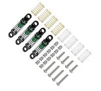 ljhnba Duty Metal Shock Absorbers Crawlerbot Shock Absorbers Multi Stage Adjustable Damping Suitable for 1/30 SCX30 Off Road Vehicle Suspension