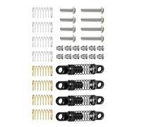 ljhnba Duty Metal Shock Absorbers Crawlerbot Shock Absorbers Multi Stage Adjustable Damping Suitable for 1/30 SCX30 Off Road Vehicle Suspension