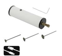 ljhnba Easy to Use Pool Stick Tip Trimmer Sharpener Pool Cue Tip Maintenance Device with Powerful Motor for Quick Adjustments Cue Grinder