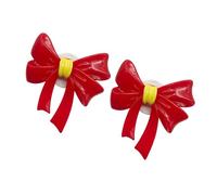 ljhnba For Headphones Headband Designed with Adjustable Bands to Matching Various Outfits Stylish Resin Bow Accent Decoration Bend Headphone Accessory
