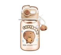 ljhnba Lovely Capybaras Designs Drinking Cup Double Drink Bottle Ideal for Kids and Adults Add Fun to Your Hydrations Routine Outdoor Activity Bottle