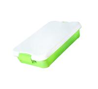ljhnba Popular Sensory Bin Sand Tray with Lid Handle Sand Toy Storage Box Stackable for Organizing Beach Play Gear and Travel Kids Toy Storage Box