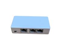 ljhnba Power Over Ethernet Extender Splitter Featuring Real Time LED for Wide Applications Wall Mount Power Over Ethernet