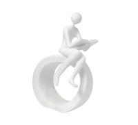 ljhnba Reading Figurines and Statues Bookshelf Decorations Objects Moderns Home Decors Collectibles Abstract Art Sculptures Bookshelf Decors Reading Statue Moderns Home Abstract Art Sculptures