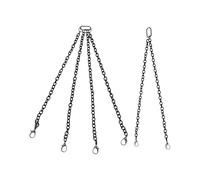 ljhnba Strength Metal Trailer Chain and Tow Hook Perfect for 1/50 Scale Construction Cranes Model Accessories Remote Control Tow Hook