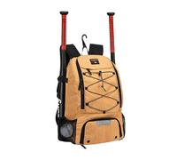 ljhnba Sturdy Polyester Baseball Training Backpack Built with Reinforced Zippers and Ergonomic Shape for Long Lasting Use on the Field Team Training Bag